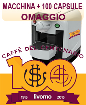 Offerta Macchina caffè con 100 Capsule Omaggio